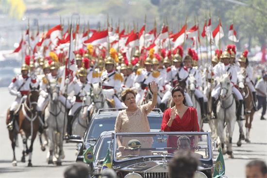 Rousseff asume se segundo mandato como presidenta de Brasil