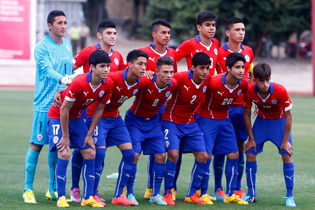 El rojo pálido de la Sub 20