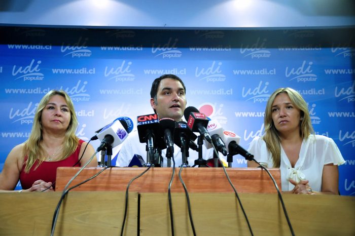 Diputados UDI anuncian que se sumarán a querella en caso FUT