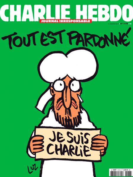 Charlie Hebdo recargado: próxima portada trae a Mahoma