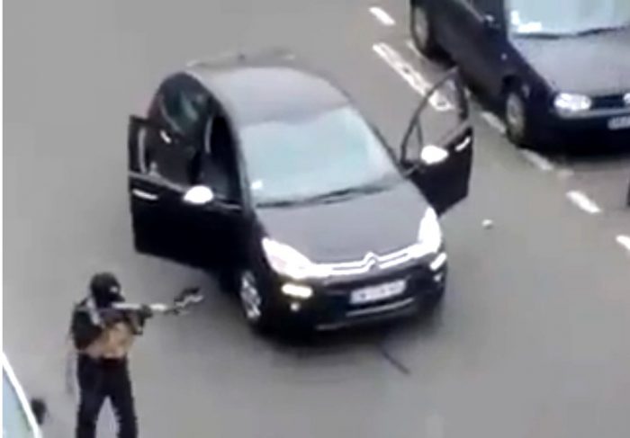 El intenso tiroteo en París contra la revista Charlie Hebdo