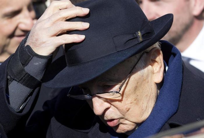 Giorgio Napolitano dimite como presidente de la República de Italia
