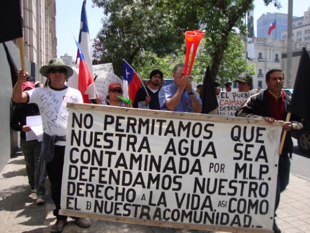 Vecinos de ‘Caimanes’ en picada contra minera del  grupo Luksic por incumplimiento de fallo de la Corte Suprema
