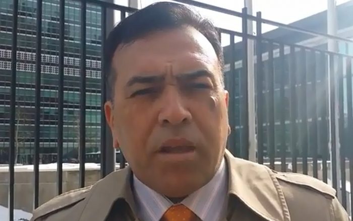Opositor venezolano Antonio Rivero pide protección internacional a la ONU