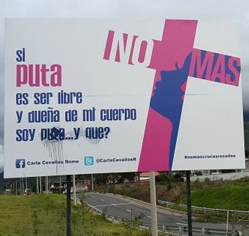 «Si puta es ser libre y dueña de mi cuerpo soy puta… y qué?