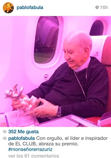 Pablo Larraín aclara que no manipuló la foto del cardenal Errázuriz