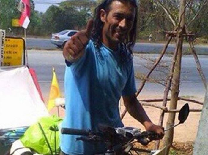Chileno que daba la vuelta al mundo en bicicleta muere en Tailandia