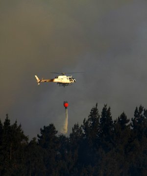 22 incendios forestales permanecen activos y superficie consumida llega a las 9.517 hectáreas