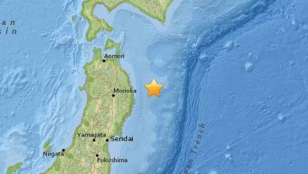 Sismo de 6.9° Richter remeció las costas de Japón