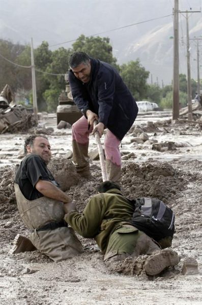 Onemi cifra en 4.634 los damnificados y 5.584 los albergados por inundaciones en el norte del país