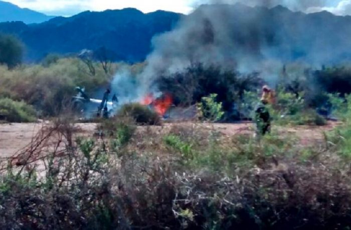 Diez muertos al chocar dos helicópteros en noroeste de Argentina
