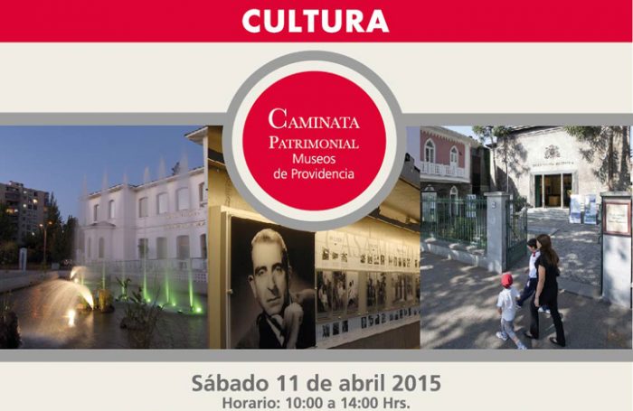 Caminata patrimonial «Un paseo por la historia» en Providencia, sábado 11 de abril