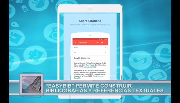 Video: «Easy Bib», la última aplicación para construir bibliografías en tiempo récord