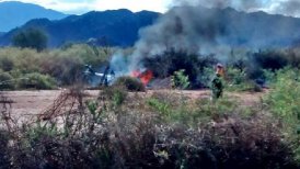 Argentina: fatal choque de dos helicópteros dejó diez fallecidos