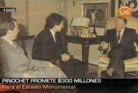 Colo Colo quiere sacar a Pinochet de su registro de socios
