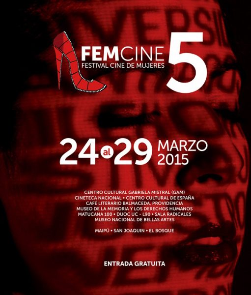 Festival de Cine de Mujeres, FEMCINE en seis comunas de Santiago, entre el 24 y el 29 de marzo