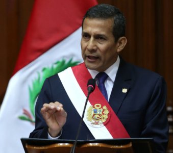 Popularidad de Humala subió al 25 % tras denuncia de supuesto espionaje