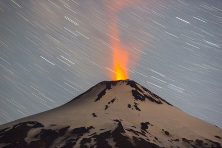 Actividad de Volcán Villarrica decreta alerta amarilla para las comunas de Villarrica, Pucón, Curarrehue y Panguipulli
