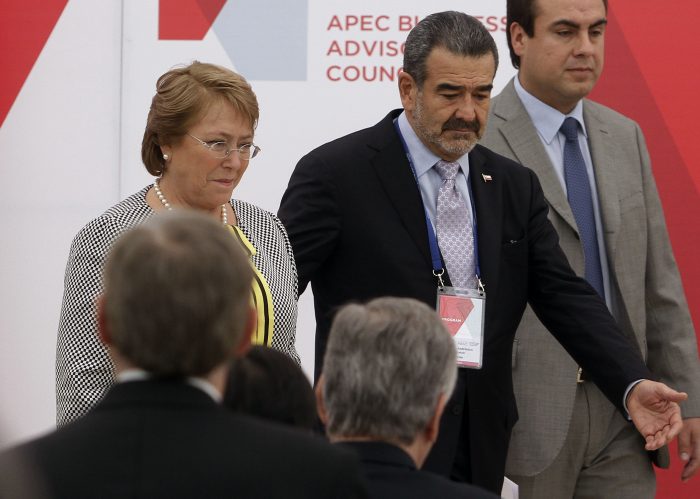 El lapsus de Bachelet sobre la última vez que estuvo con Luksic