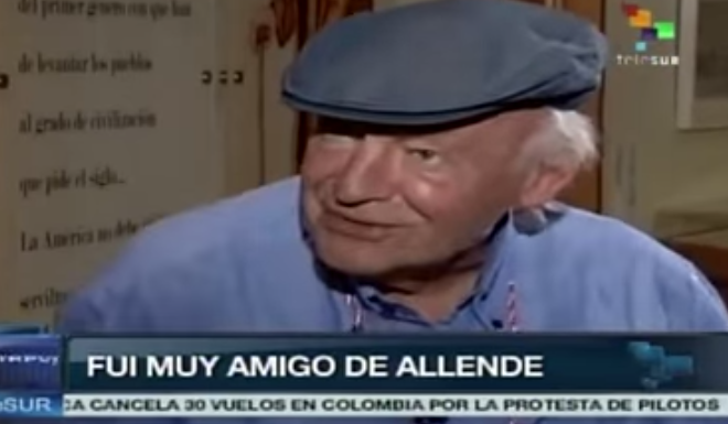 Galeano habla de su profunda amistad con Salvador Allende