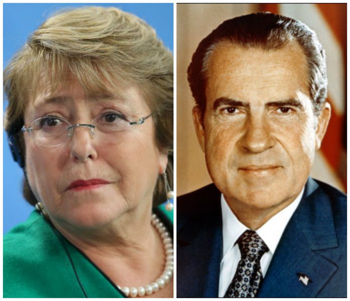 Nixon y Bachelet