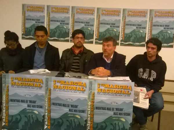 Organizaciones sociales y territoriales convocan a la «III Marcha por la Recuperación del Agua y la Vida»