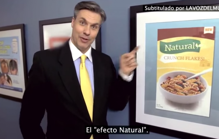 Video: La parodia que te hará desconfiar de los productos con etiquetado «natural»