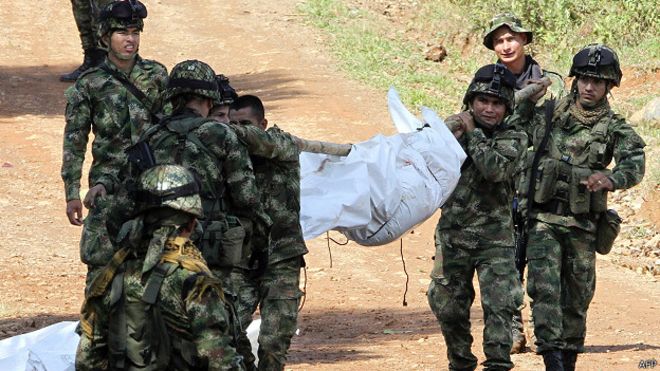 Colombia reanudará bombardeos tras ataque atribuido a las FARC