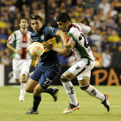 A Boca le bastó con mostrar las credenciales ante Palestino