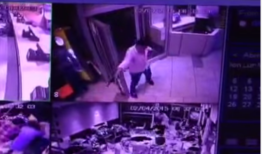 Video: Funcionario de la policía protagonizó tiroteo en local de comida rápida en Argentina