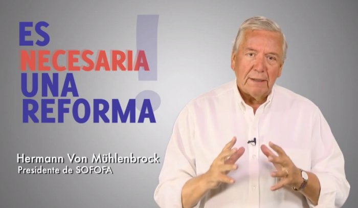 Video: Von Mühlenbrock perfila línea dura contra la reforma laboral en medio de elecciones en la Sofofa
