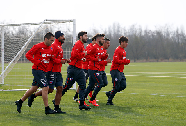 La Roja continúa sus preparaciones para la Copa América (fotos)
