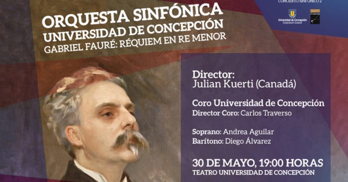 Concierto Orquesta Sinfónica Universidad de Concepción en Teatro UdeC, 30 de mayo