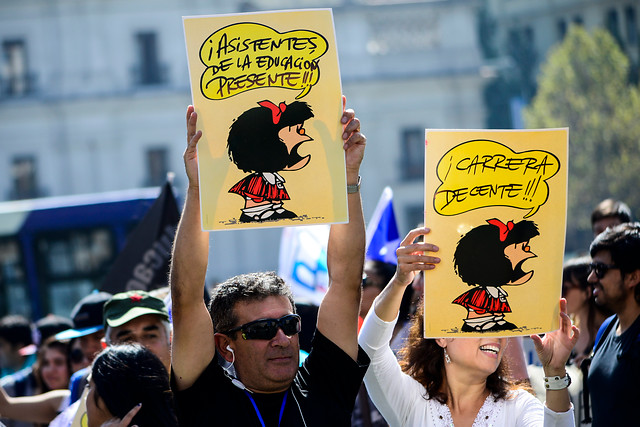 Colegio de Profesores anuncia paro nacional por proyecto de Ley de Nueva Política Nacional Docente