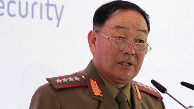 Ejecutan al ministro de Defensa de Corea del Norte con «un cañón antiaéreo»