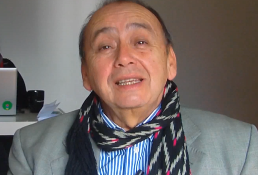 Punto Rojo para el discurso de la Presidenta