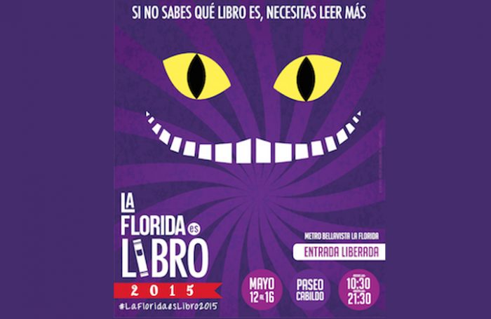 Feria del Libro «La Florida es libro» en Paseo Cabildo, a un costado de la Municipalidad de La Florida, del 12 al 16 de mayo