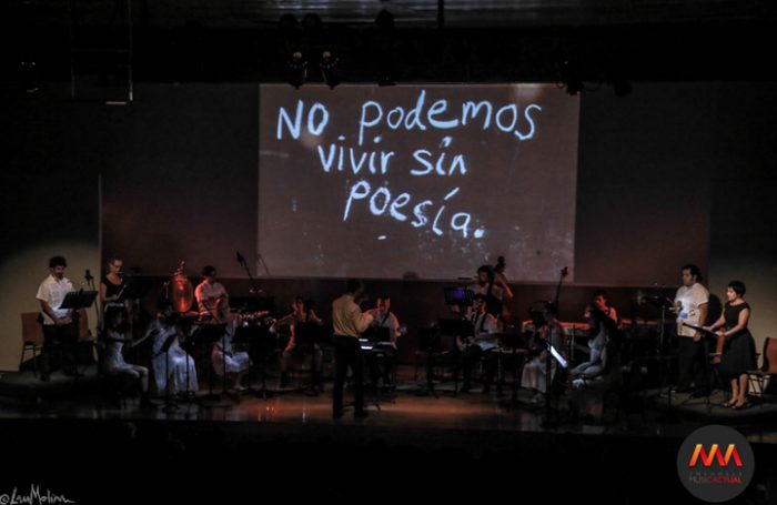 Anticantata: Oratorio sobre poemas de Nicanor Parra en Matucana 100, 14 de mayo