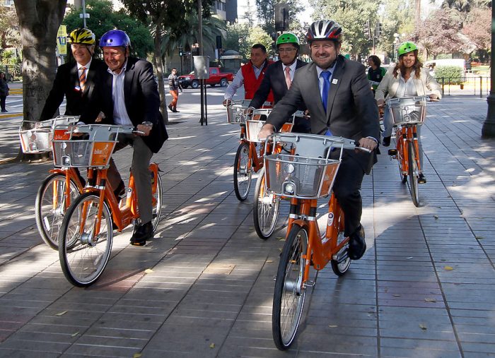 Ñuñoa se une a red intercomunal de bicicletas públicas BikeSantiago