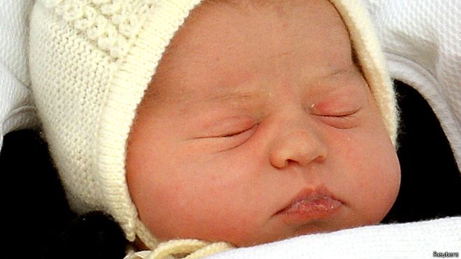 La nueva princesa británica se llamará Charlotte Elizabeth Diana