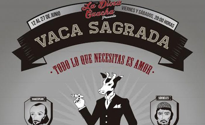 Últimos días obra «Vaca Sagrada» en la Sala Teatro Diana, hasta el 27 de junio