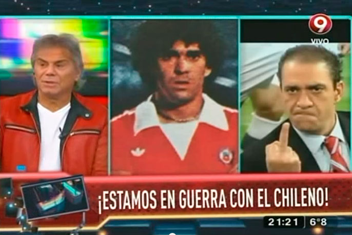 [Video] Presentador de TV argentino en picada contra Bonvallet: «Traidor chupamedias de Pinochet»