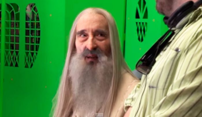 [Video] Muerte de Christopher Lee: así fueron las últimas grabaciones del actor para «El Hobbit»