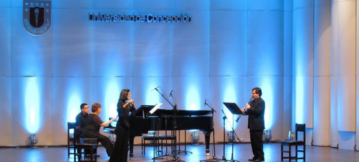 Concierto gratuito de música de cámara en Auditorio de la Facultad de Humanidades y Arte UdeC, 5 de julio