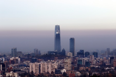 Santiago bajo séptima preemergencia ambiental de 2015 por mala calidad del aire