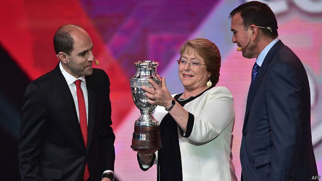 La Copa América, un arma de doble filo para Michelle Bachelet