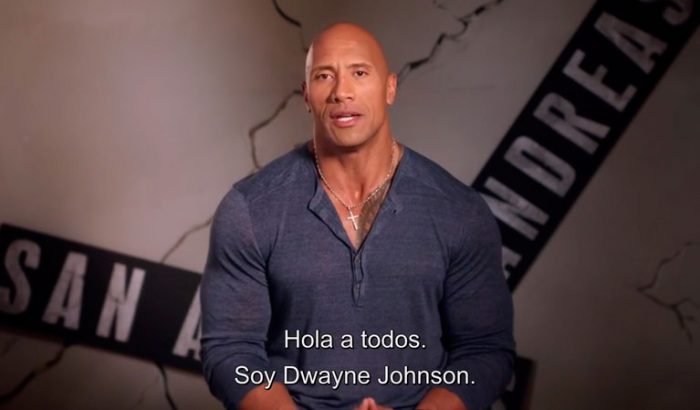 Video: El actor «La Roca» Dwayne Johnson envió un saludo a los Bomberos de Chile