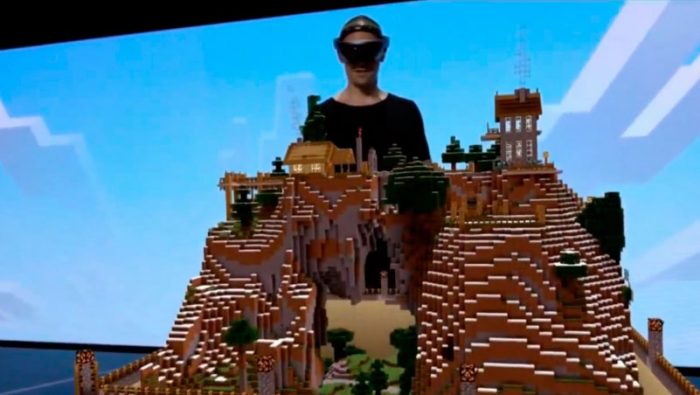 [Video] Microsoft adelantó nueva versión del juego Minecraft que utilizará lentes de realidad virtual
