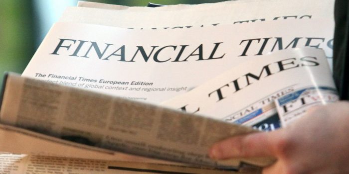 La biblia de las finanzas estaría en el mercado: controlador del Financial Times evalúa vender el diario en US$1.6 billones