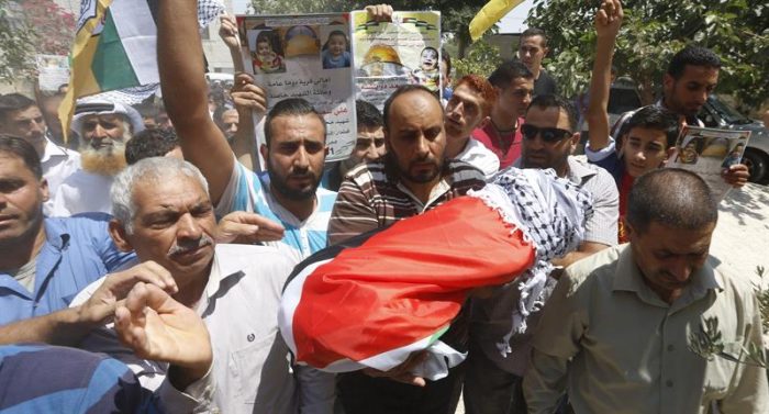 Rabia y dolor en Palestina por asesinato de bebé quemado en ataque de colonos israelíes